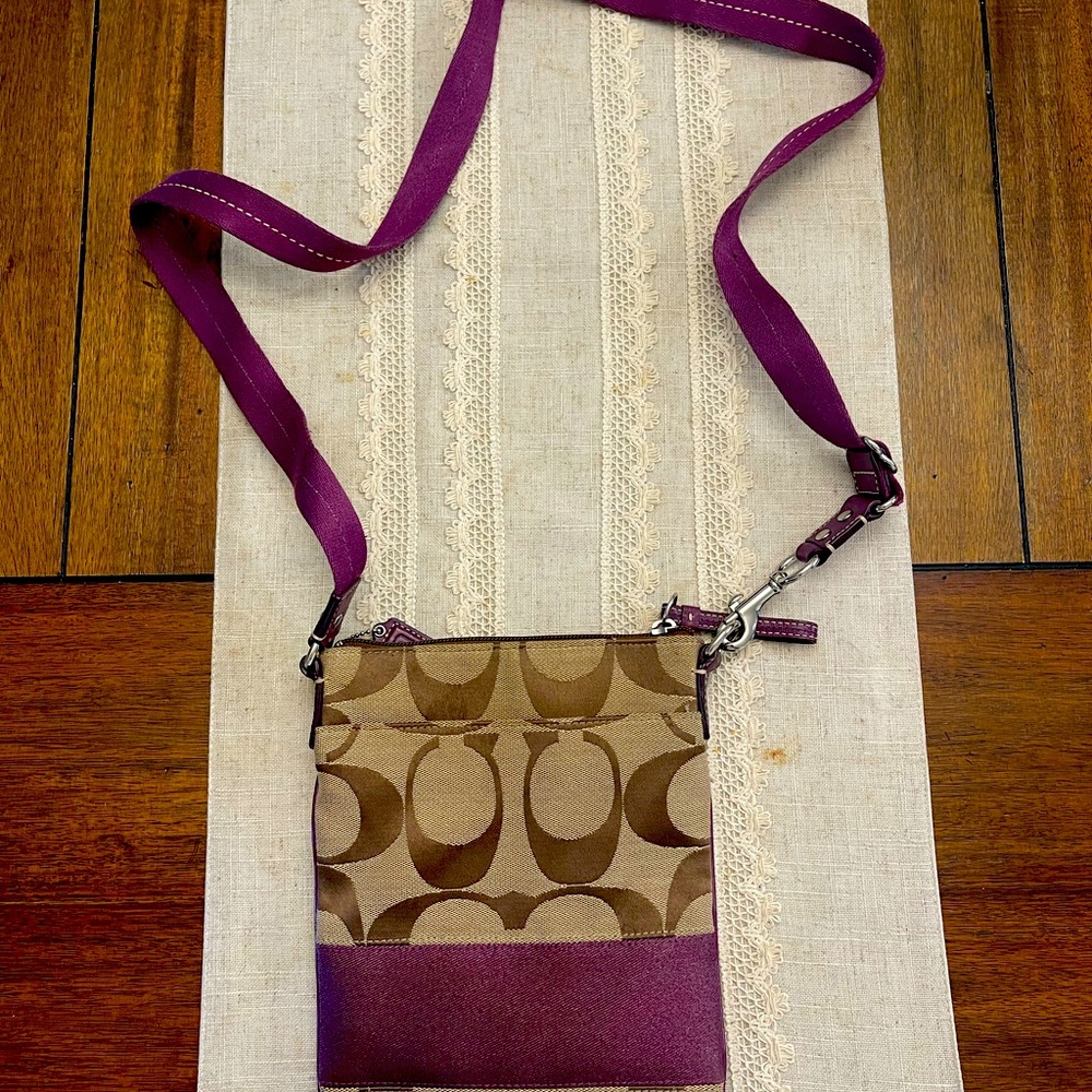 Coach Crossbody Purse & Wristlet